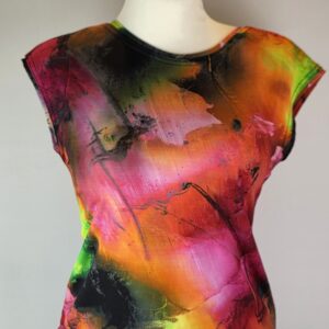 Shirt mit Rückenausschnitt